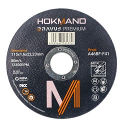 DISCO DE CORTE BRAVUS 115X1.6