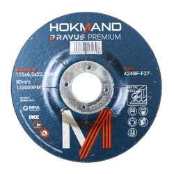 DISCO DE DESBASTE BRAVUS 115X6.5X22