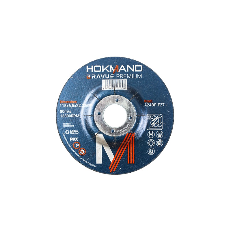 DISCO DE DESBASTE BRAVUS 115X6.5X22