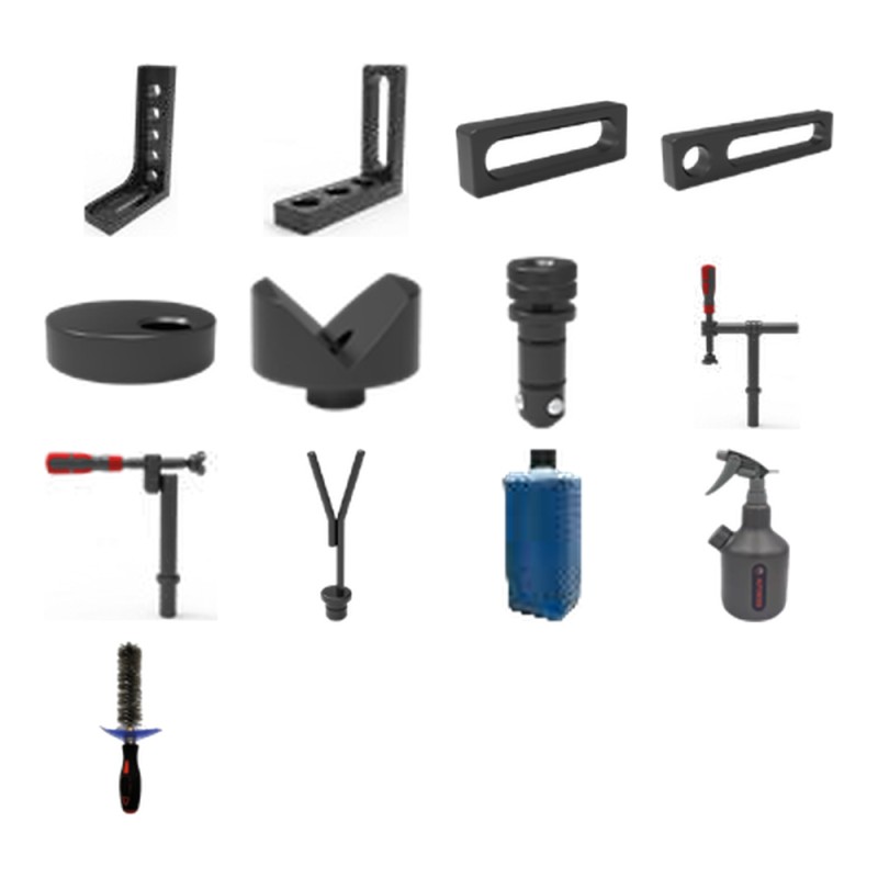 KIT DE ACCESORIOS HK1.28 SISTEMA D28 - 38 PIEZAS