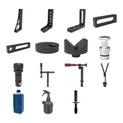 KIT DE ACCESORIOS HK2.28 SISTEMA D28 - 78 PIEZAS